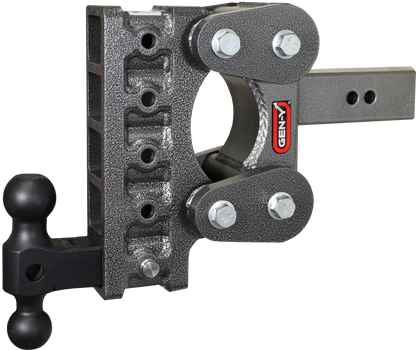The Boss Torsion Flex 2.5 Inch Shank 7.5 Inch Drop 1.1K TW 10K Hitch & GH-031 Dual-Ball Gen Y Hitch