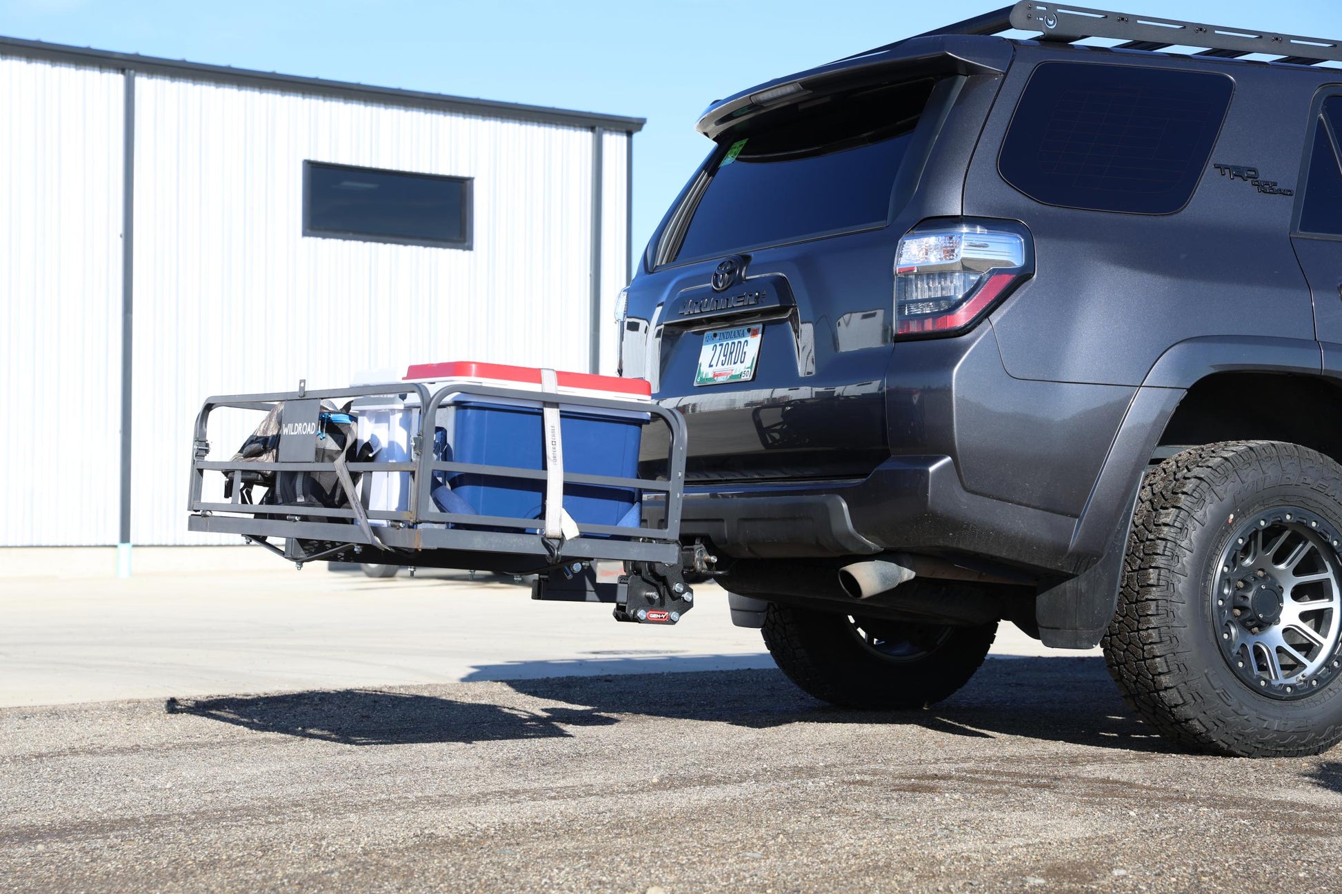 Voyager Hitch Only 5.75 Inch Tubes 7K Overall Towing Capacity 1000 LB Towing Tongue Weight Capacity 500 LB Cargo Tongue Weight Capacity at 24 Inch From Pin C/L to Cargo C/L Gen Y Hitch