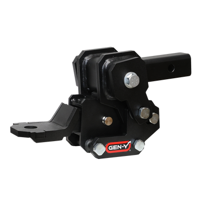 Voyager Hitch w/ Platinum Ball Mount (GH-103705) 5.75 Inch Tube 7K Overall Towing Capacity 1000 LB Towing Tongue Weight Capacity 500 LB Cargo Tongue Weight Capacity at 24 Inch From Pin C/L to Cargo C/L Gen Y Hitch