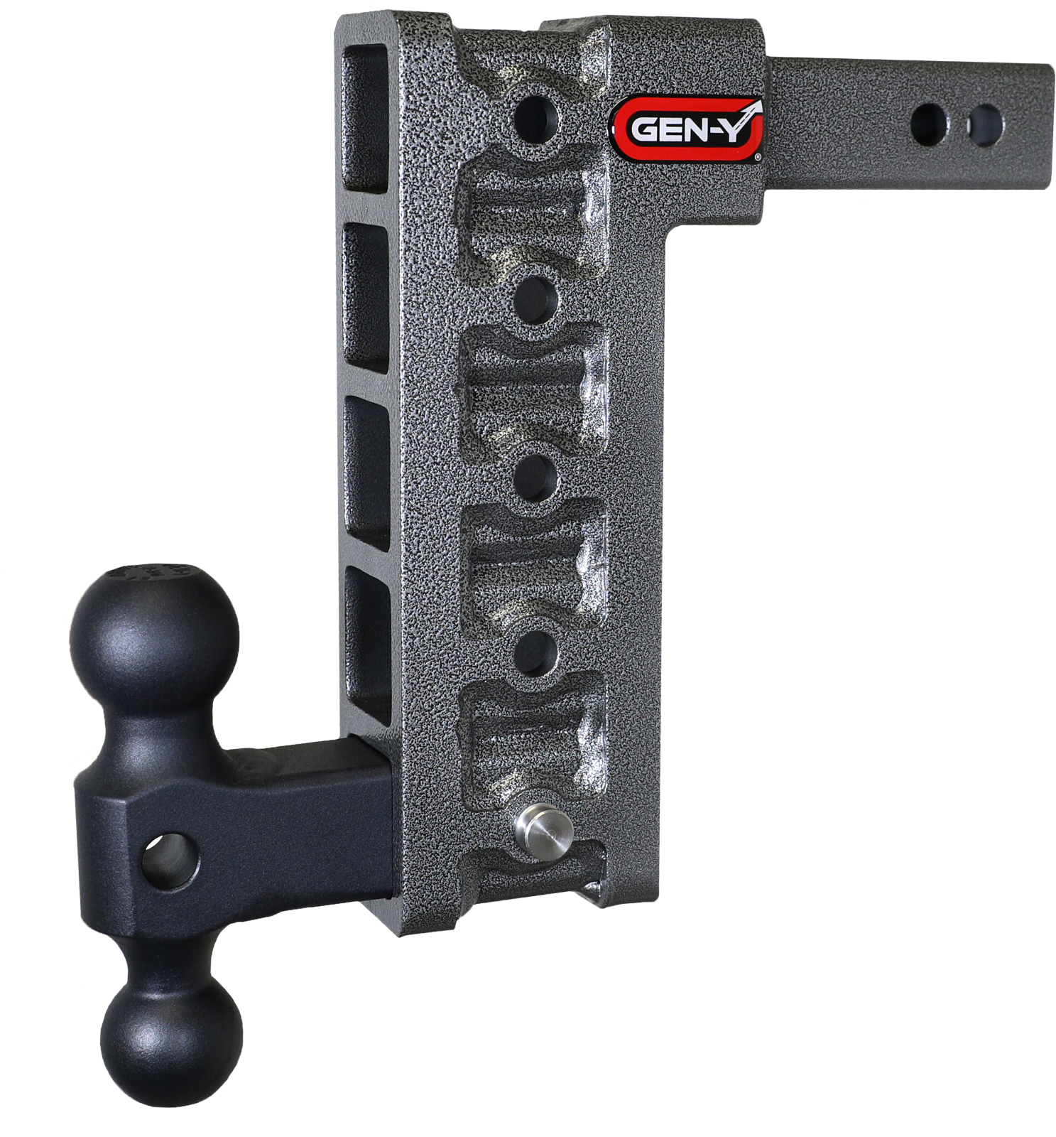 Mega Duty 2 Inch Shank 10 Inch Drop 1.5K TW 10K Hitch & GH-031 Dual-Ball Gen Y Hitch