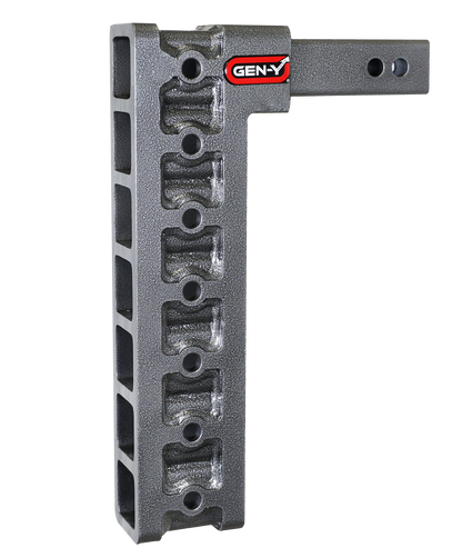 Mega Duty 2 Inch Shank 15 Inch Drop 2K TW 16K Hitch & GH-0100 Stabilizer Kit Gen Y Hitch