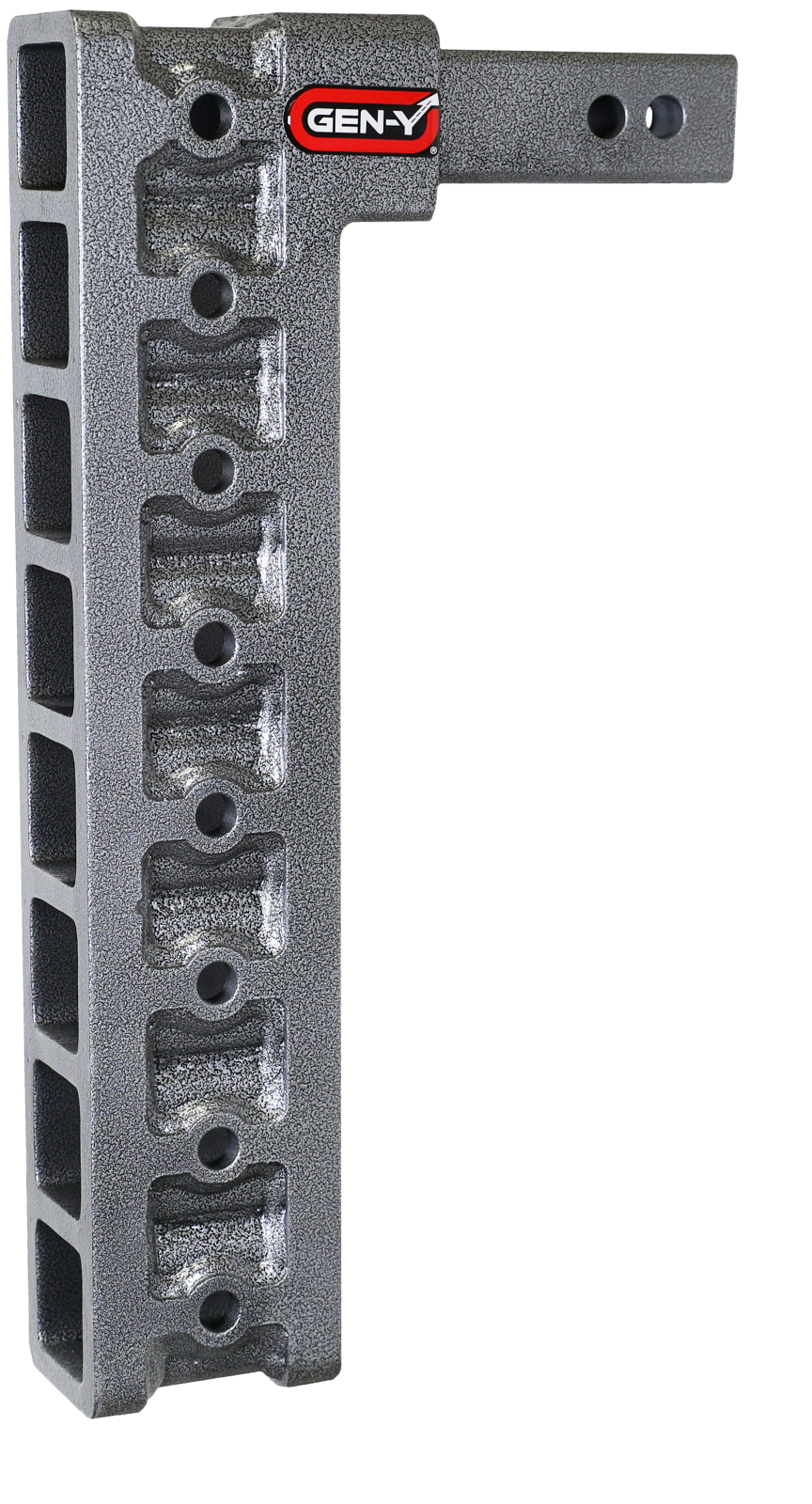 Mega Duty 2 Inch Shank 17.5 Inch Drop 2K TW 16K Hitch & GH-0100 Stabilizer Kit Gen Y Hitch