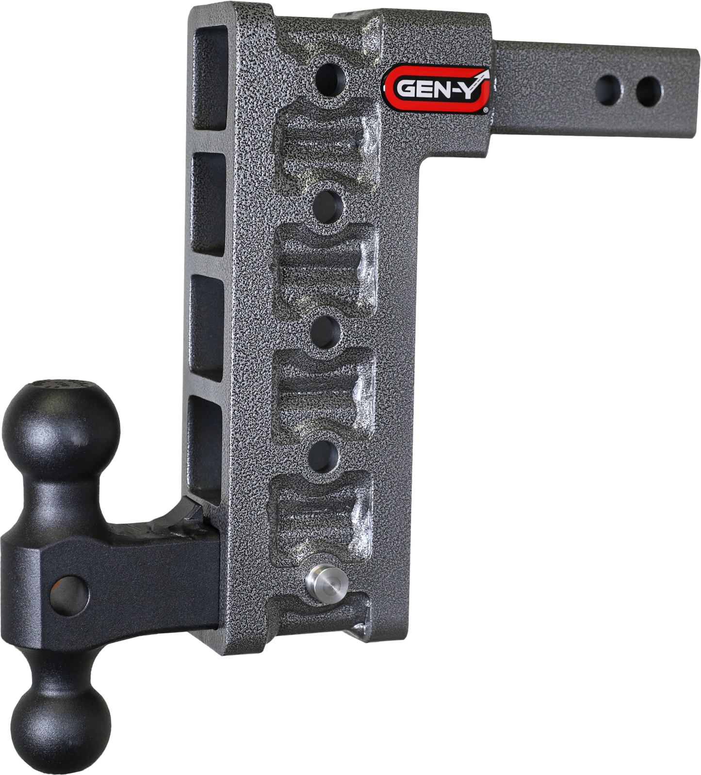 Mega Duty 2 Inch Shank 10 Inch Drop 2K TW 16K Hitch & GH-051 Dual-Ball Gen Y Hitch