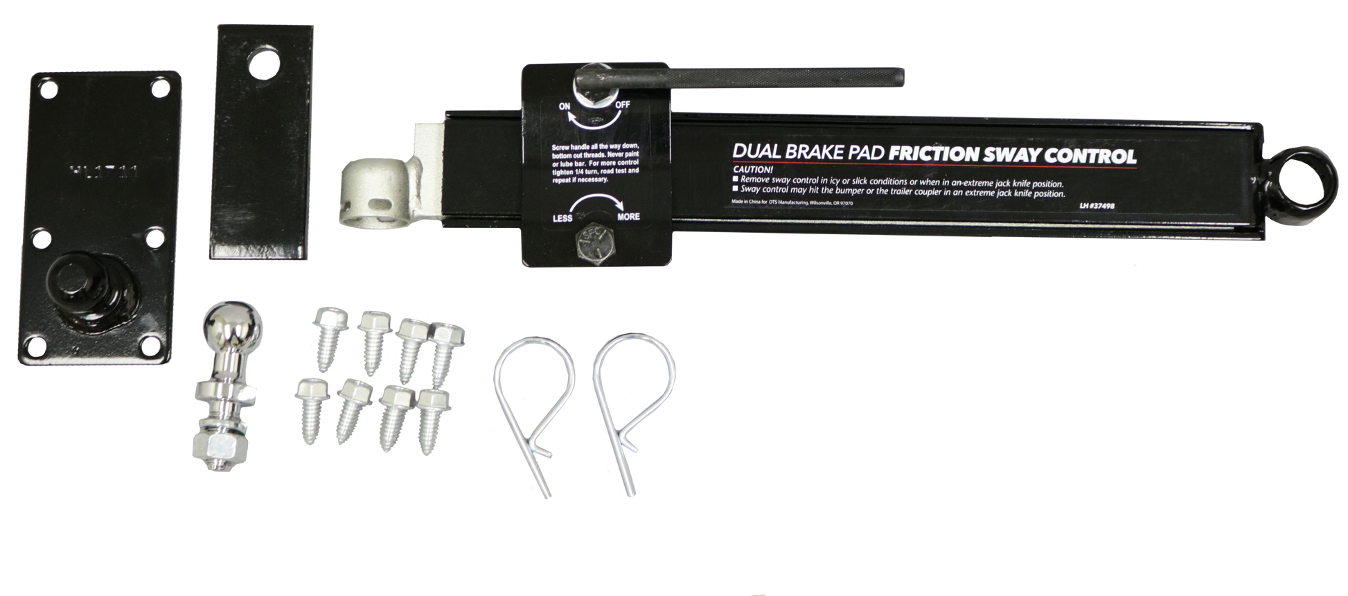 Friction Sway Control Arm compatible to GH-300-1 & GH-600-1 Gen Y Hitch