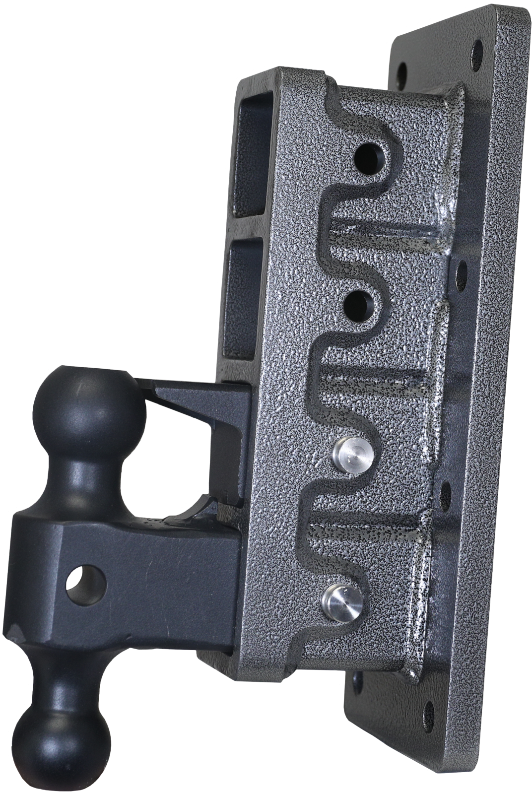 Mega Duty 2.5 Inch Bolt-On 9 Inch Drop 3K TW 21K Hitch & GH-061 Dual-Ball & GH-062 Pintle Lock Gen Y Hitch