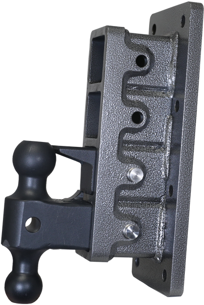 Mega Duty 2.5 Inch Bolt-On 9 Inch Drop 3K TW 21K Hitch & GH-061 Dual-Ball & GH-062 Pintle Lock Gen Y Hitch