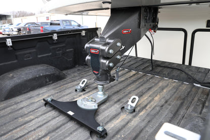 Executive Torsion Flex SpLatch Rhino Fifth Wheel Pin Box Replacement with Gooseneck 2 5/16 Inch Coupler 3.5K 6.5K pin weight range 30K Towing Gen Y Hitch