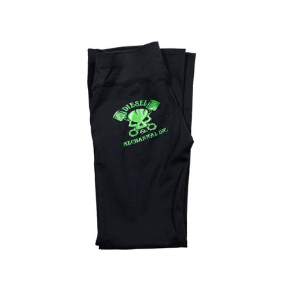 S&M Diesel Black Yoga Pant with logo- 5 color options avail
