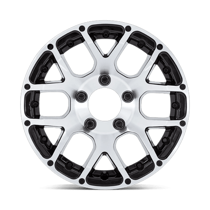 HE1825 14X6 5X4.5 -6 G-BLK-MCH (NO CAP)