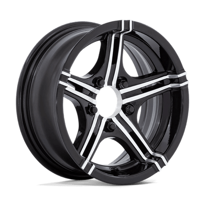 HE1827 15X6 6X5.5 G-BLK MACH -6MM