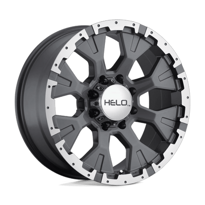 HE878 18X9 8X170 SLV MACH -12MM