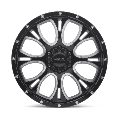 HE879 17X9 5X5 G-BLK/MILL GTCC -12MM