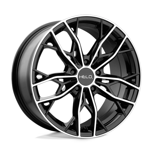 HE907 16X7 5X4.5 G-BLK MACH 38MM