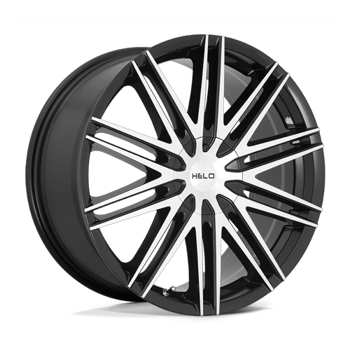 HE880 17X7.5 5X115 G-BLK MACH 21MM