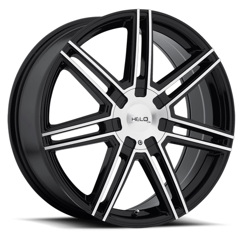 HE884 16X7 5X4.5/5 G-BLK MACH 35MM
