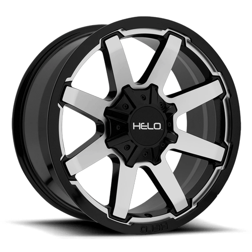 HE909 17X9 6X135/5.5 G-BLK MACH 18MM