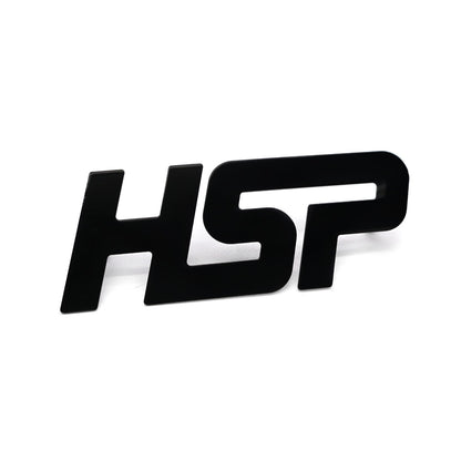 Universal Grill Badge-Silk Satin Black HSP Diesel
