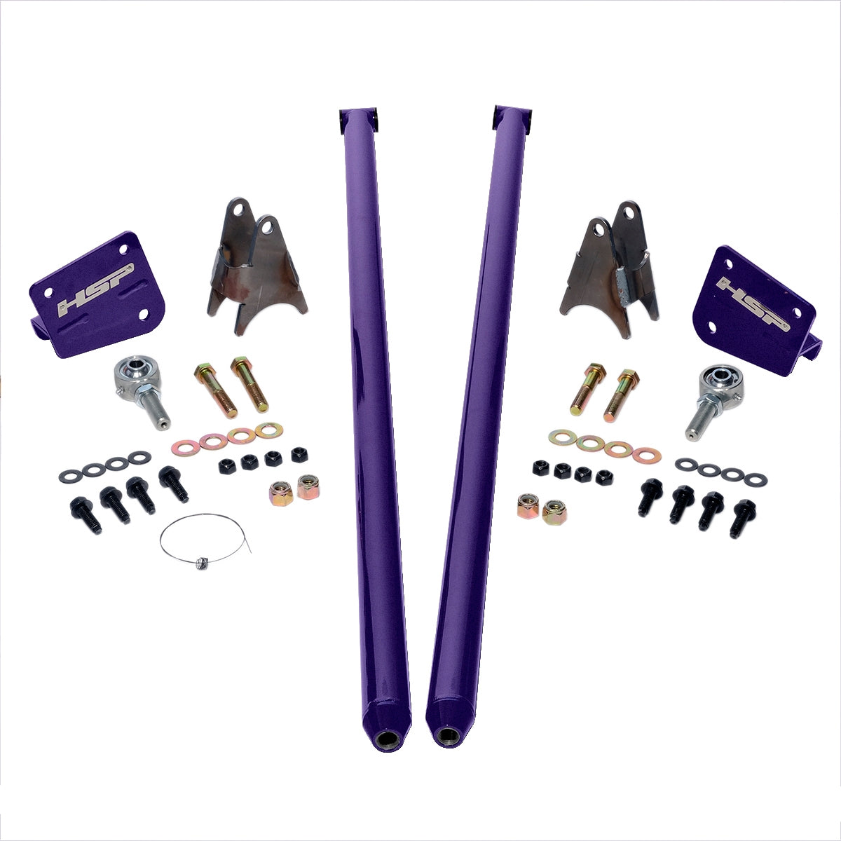 80 Inch Traction Bars For 03-13 Dodge RAM 2500 and 03-18 RAM 3500-Illusion Purple HSP Diesel