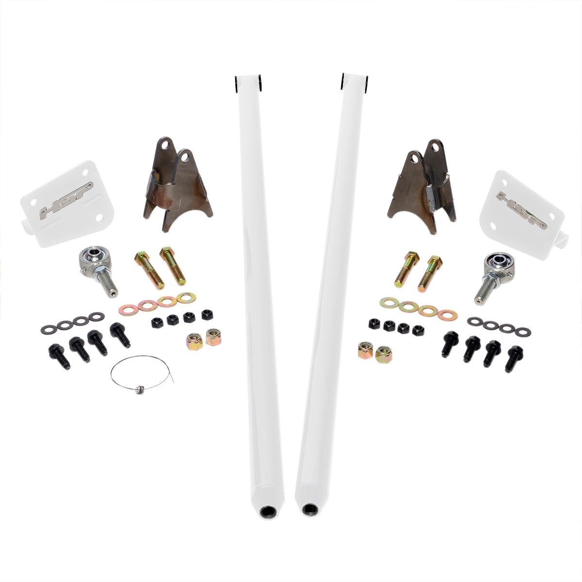 80 Inch Traction Bars For 03-13 Dodge RAM 2500 and 03-18 RAM 3500-Polar White HSP Diesel