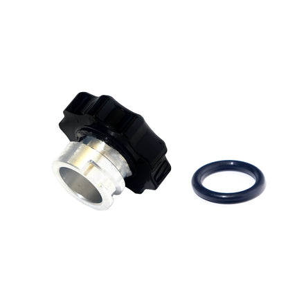01-16 Chevrolet/GMC Billet Oil Fill Cap For Factory Filler Neck Silk Satin Black HSP Diesel