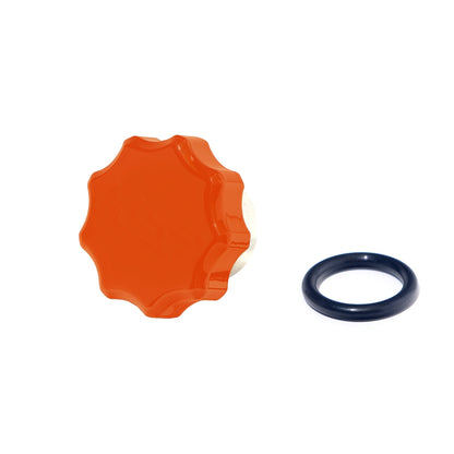 11-16 Chevrolet/GMC Billet Oil Fill Cap For HSP Filler Neck M and M Orange HSP Diesel