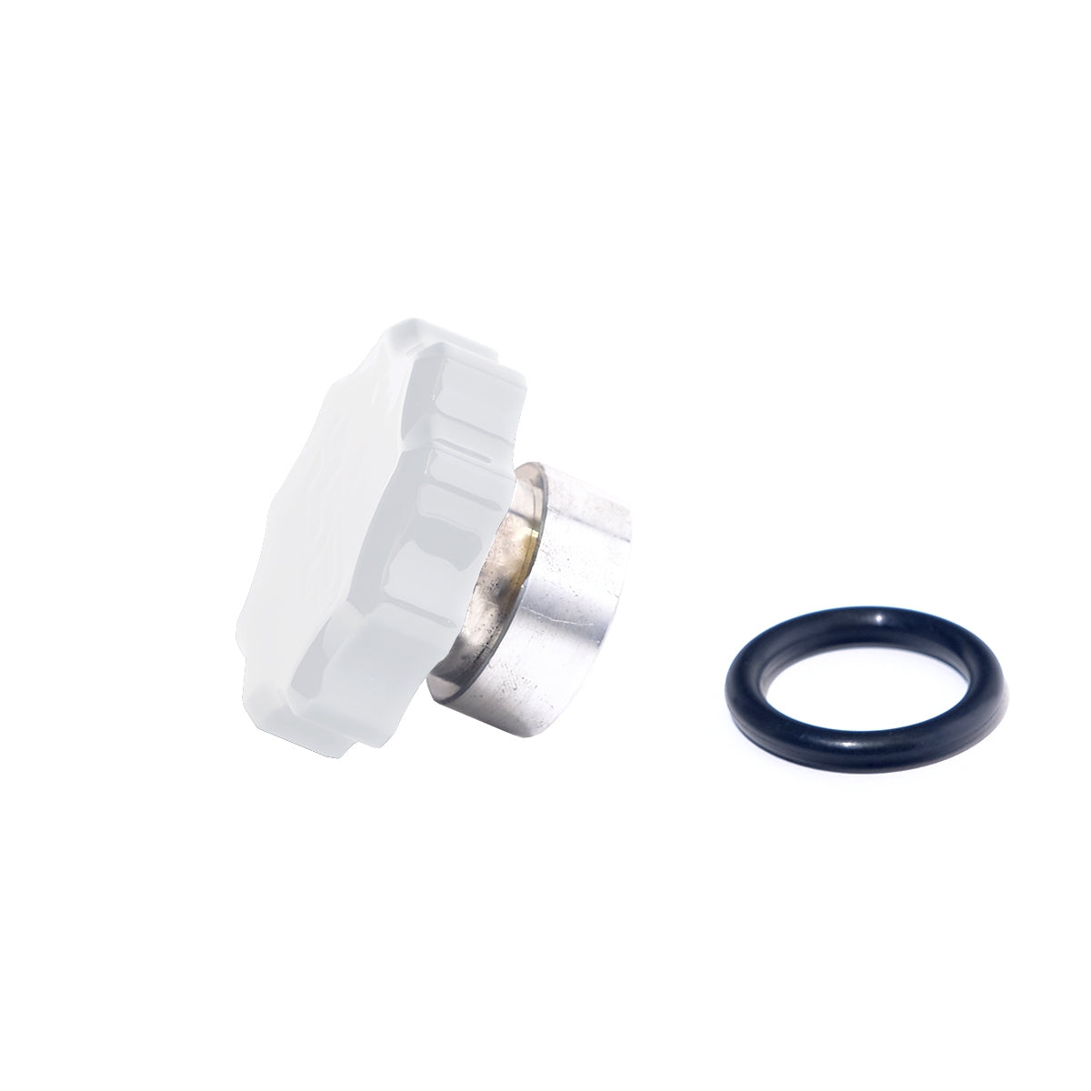 11-16 Chevrolet/GMC Billet Oil Fill Cap For HSP Filler Neck Polar White HSP Diesel