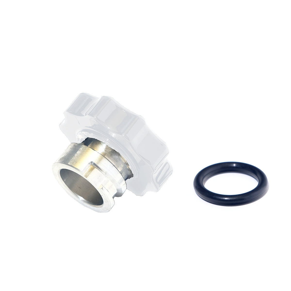 11-16 Chevrolet/GMC Billet Oil Fill Cap For HSP Filler Neck Polar White HSP Diesel