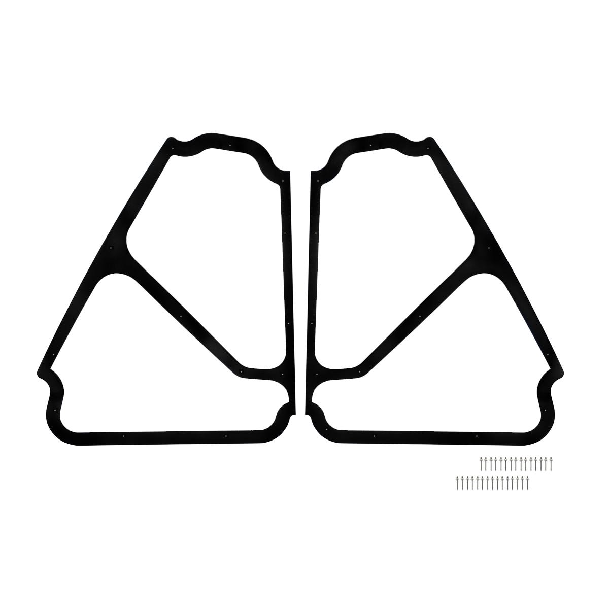 03-07 Chevrolet And GMC 2500 And 3500 Hood Mirror Ink Black HSP Diesel