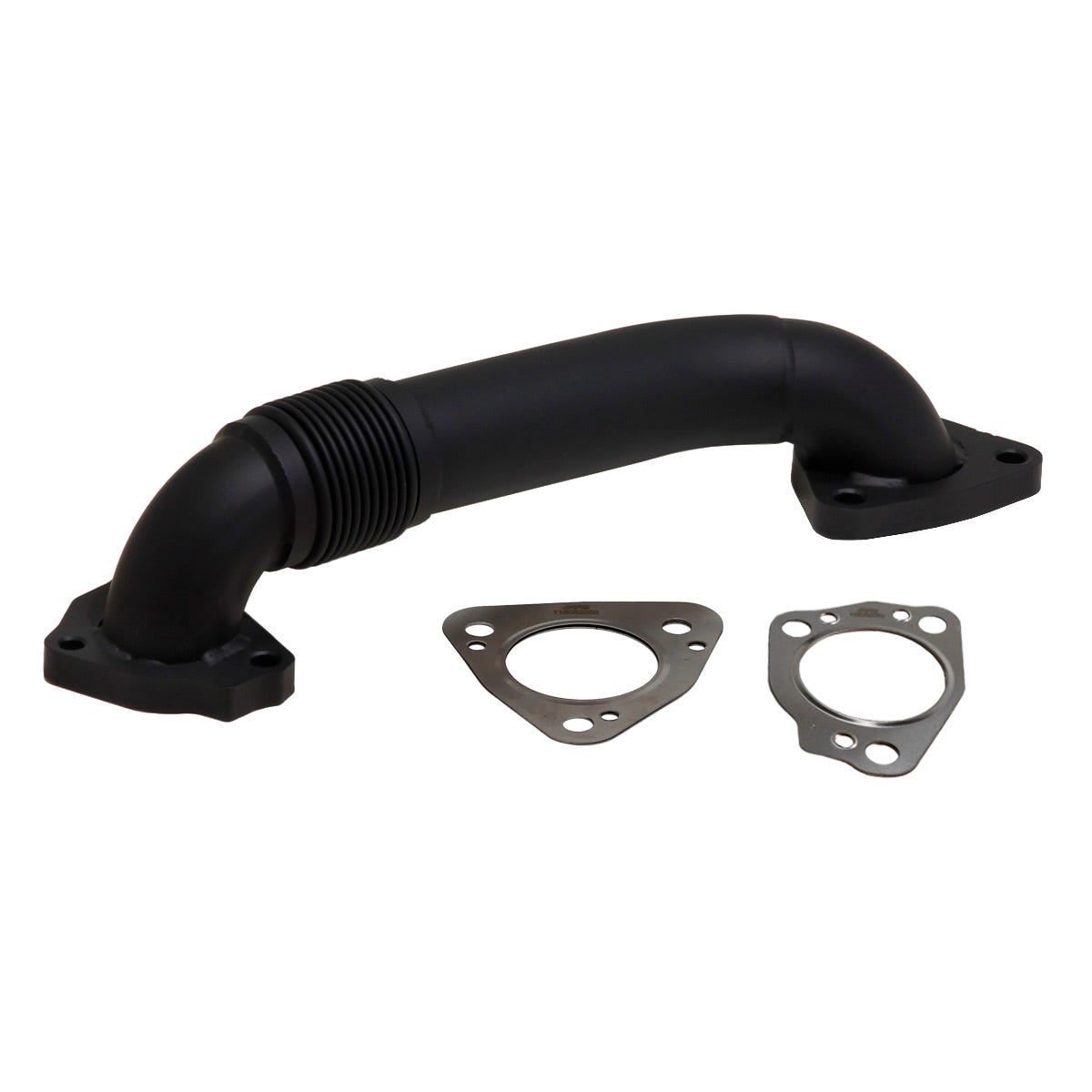 2in Replacement Passenger Side Up-Pipe For 2017-2026 Siverado/Sierra 2500/3500 HD L5P Duramax Ceramic HSP Diesel