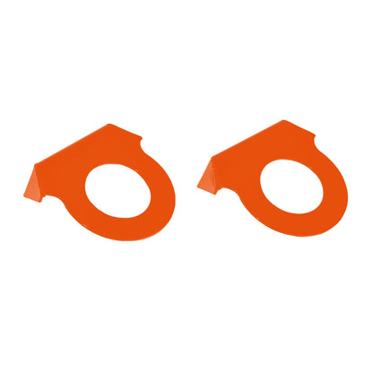 Coil Spring Show Plate For 06-22 Ford Powerstroke-M And M Orange HSP Diesel