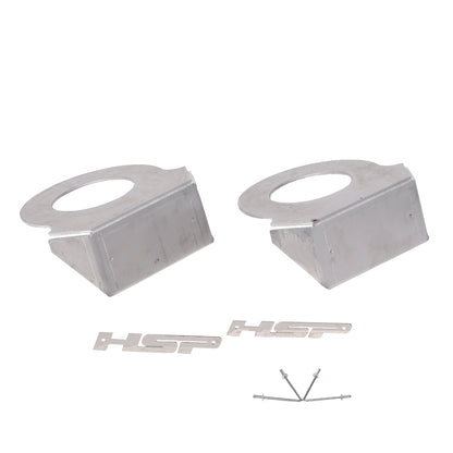 Coil Spring Show Plate For 06-22 Ford Powerstroke-Raw HSP Diesel