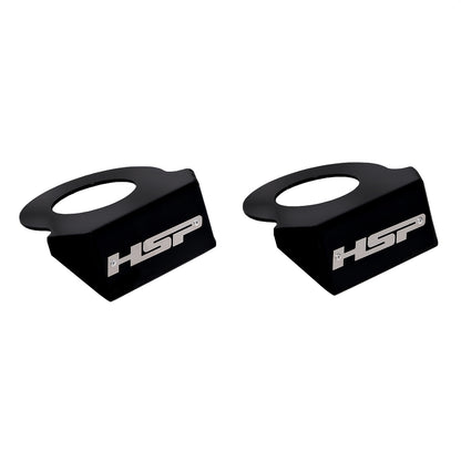 Coil Spring Show Plate For 06-22 Ford Powerstroke-Silk Satin Black HSP Diesel