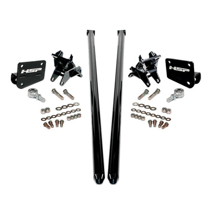 Traction Bars For 2011-2017 Ford Powerstroke 6.7L F250 F350 SRW (ECLB,CCSB)-Ink Black HSP Diesel