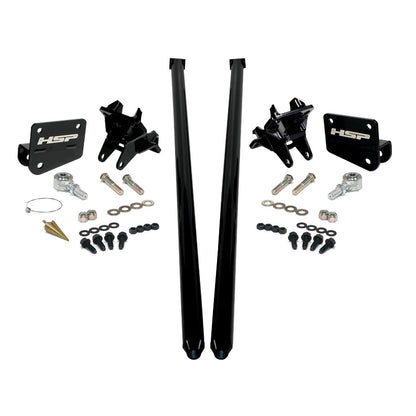Traction Bars For 2011-2017 Ford Powerstroke 6.7L F350 DRW (ECLB,CCSB)-Ink Black HSP Diesel
