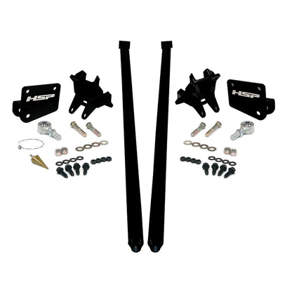 Traction Bars For 2011-2017 Ford Powerstroke 6.7L F350 DRW (CCLB)-Silk Satin Black HSP Diesel