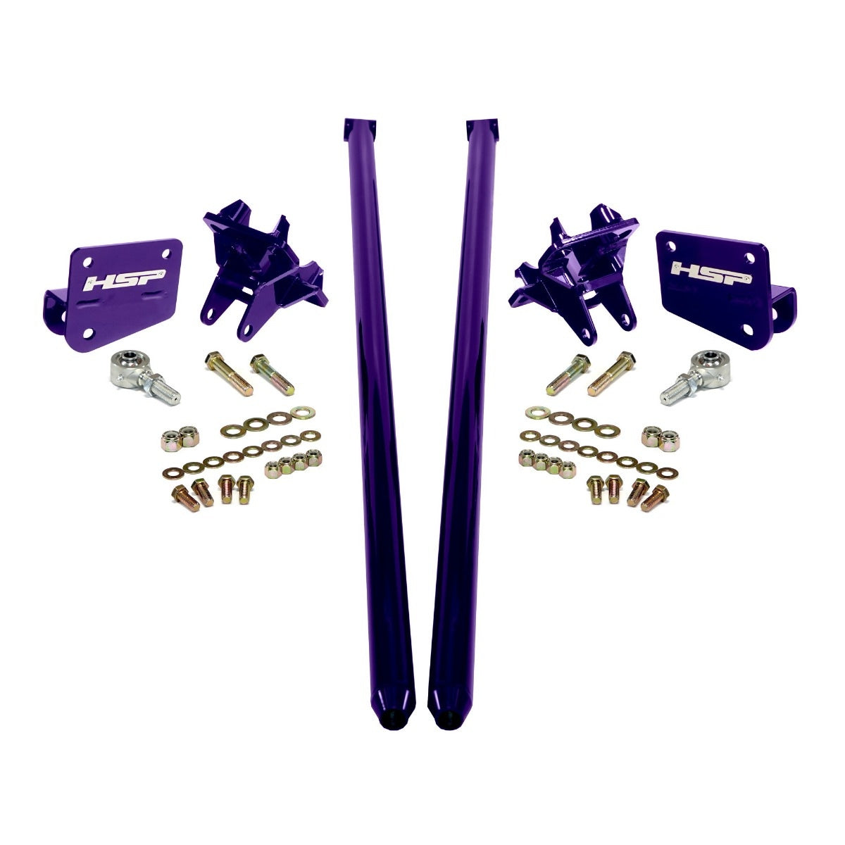 Traction Bars For 2017.5-2022 Ford Powerstroke 6.7L F250 (CCLB)-Illusion Purple HSP Diesel
