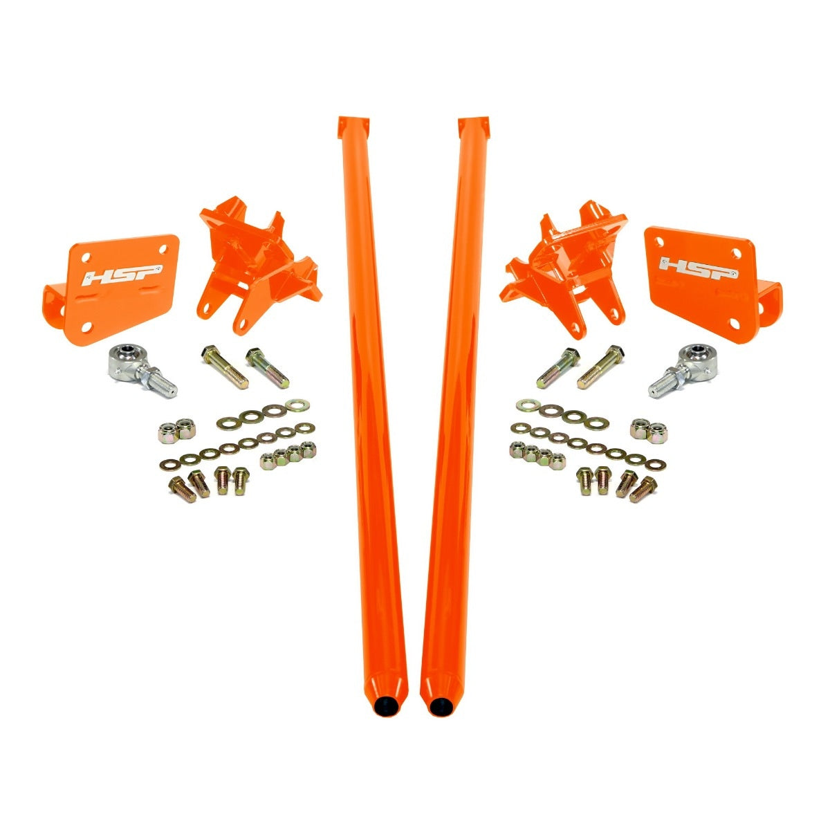 Traction Bars For 2017.5-2022 Ford Powerstroke 6.7L F250 (CCLB)-M&M Orange HSP Diesel