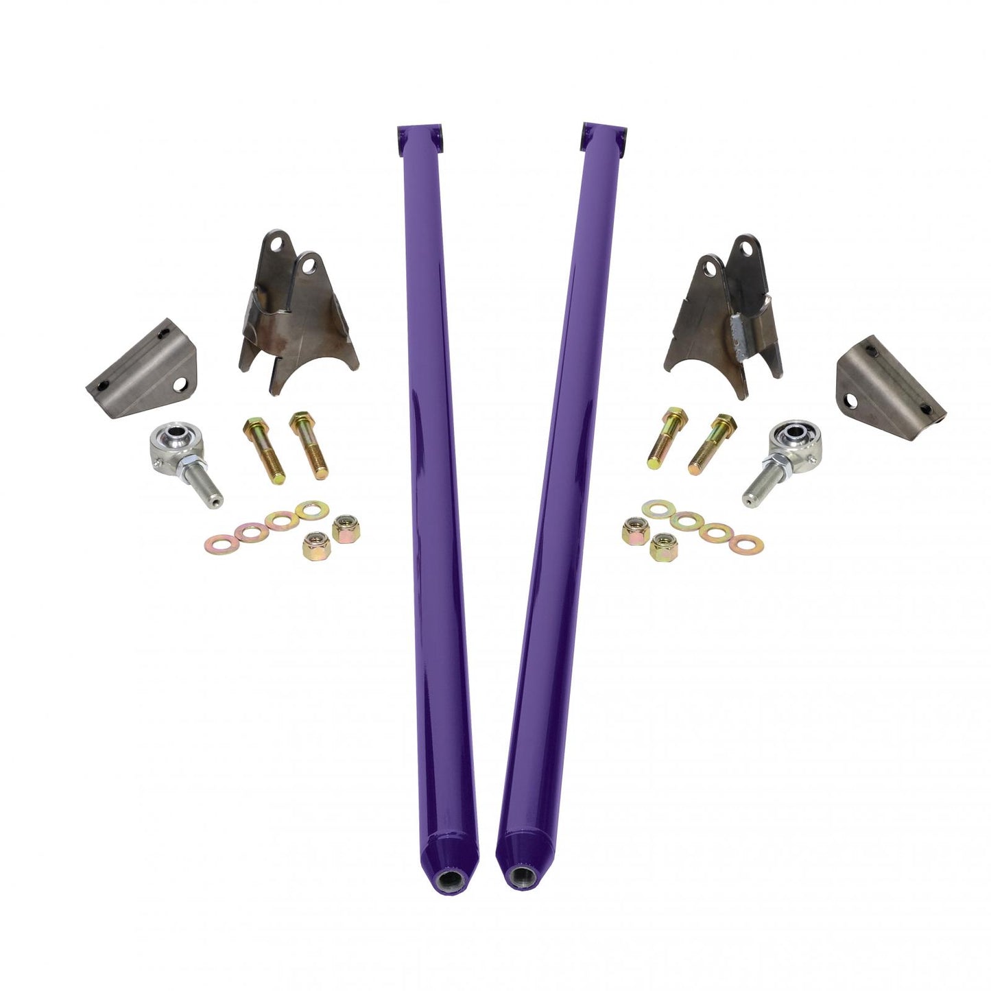 70 Inch Universal Traction Bars For Offset Leafspring 4 Inch Axle-Illusion Purple HSP Diesel