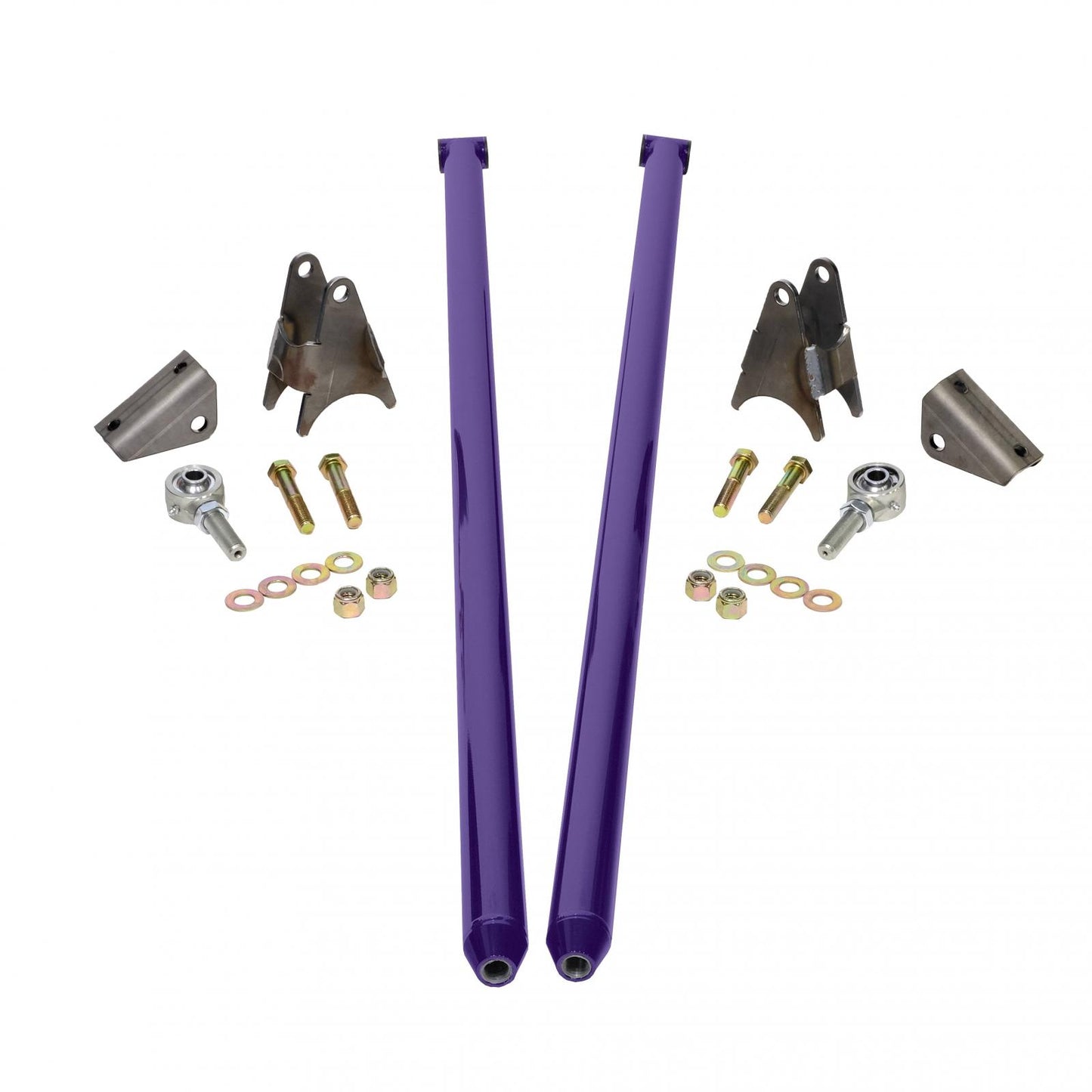 77 Inch Universal Traction Bars For Offset Leafspring 4 Inch Axle-Illusion Purple HSP Diesel