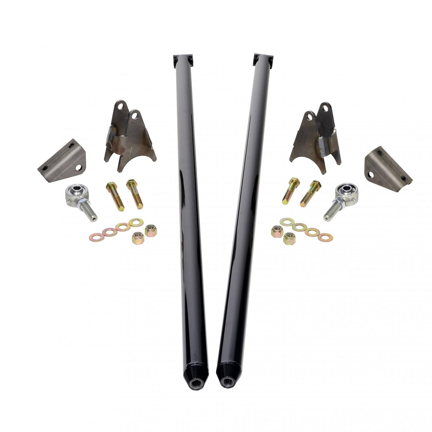 77 Inch Universal Traction Bars For Offset Leafspring 4 Inch Axle-Ink Black HSP Diesel
