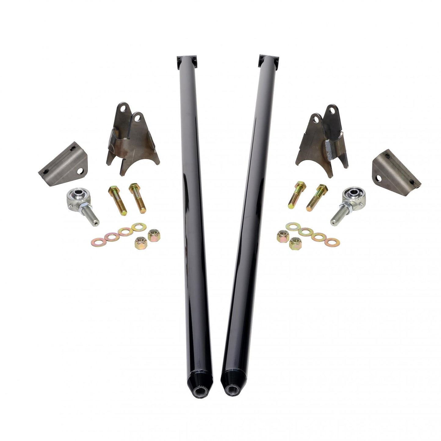 80 Inch Universal Traction Bars For Offset Leafspring 4 Inch Axle-Ink Black HSP Diesel
