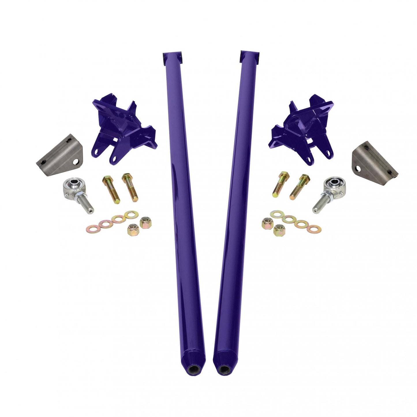 80 Inch Universal Traction Bars For Inline Leafspring 4 Inch Axle-Illusion Purple HSP Diesel