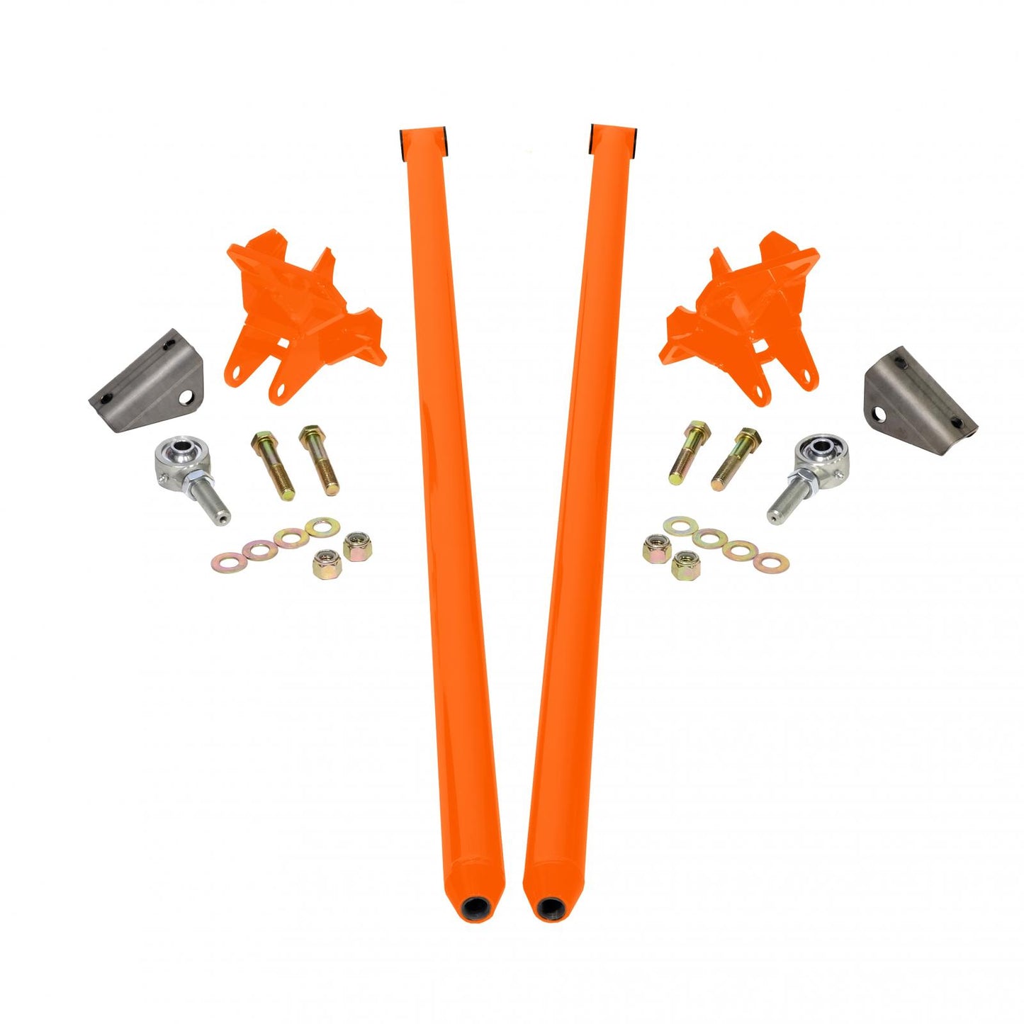 80 Inch Universal Traction Bars For Inline Leafspring 4 Inch Axle-M&M Orange HSP Diesel