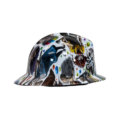 Custom hydro dipped hard hat- 7 color options/styles avail