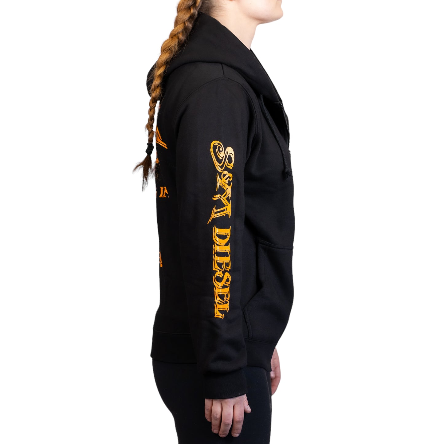 S&M Diesel Zip-up logo hoodie- 8 color options avail