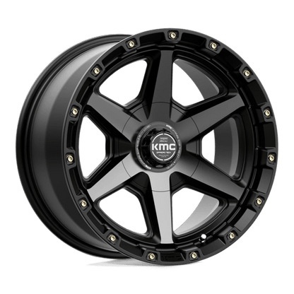 KM101 17X9 5X5.0/5.5 S-BLK GTCC 18MM