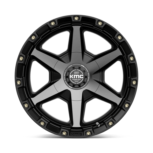 KM101 17X9 6X135/5.5 S-BLK GTCC 18MM