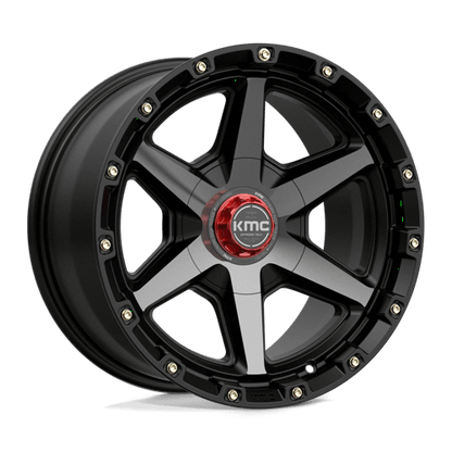 KM101 17X9 6X135/5.5 S-BLK GTCC -12MM