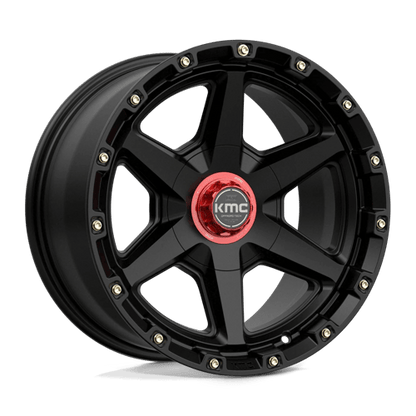 KM101 17X9 5X5.0/5.5 S-BLK -12MM