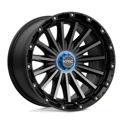 KM102 17X9 5X5.0/5.5 S-BLK GTCC -12MM